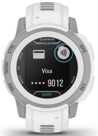 Garmin Instinct® 2S Solar - Surf Edition 40 MM Rugged GPS Smartwatch
