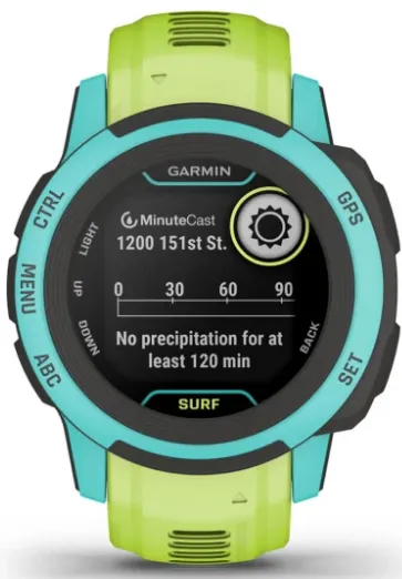 Garmin Instinct® 2S - Surf Edition 40 MM Smaller-Sized Rugged GPS Smartwatch