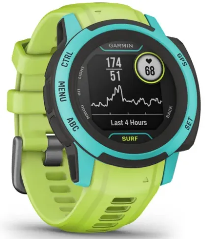 Garmin Instinct® 2S - Surf Edition 40 MM Smaller-Sized Rugged GPS Smartwatch