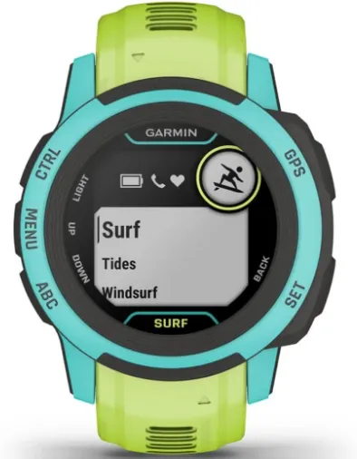 Garmin Instinct® 2S - Surf Edition 40 MM Smaller-Sized Rugged GPS Smartwatch