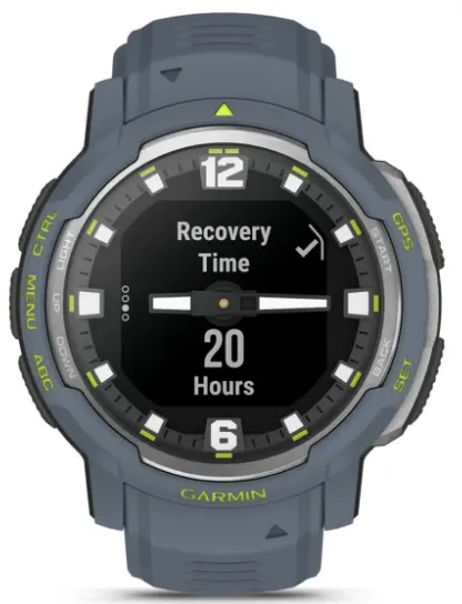 Garmin Instinct® Crossover - Standard Edition Rugged Hybrid Smartwatch