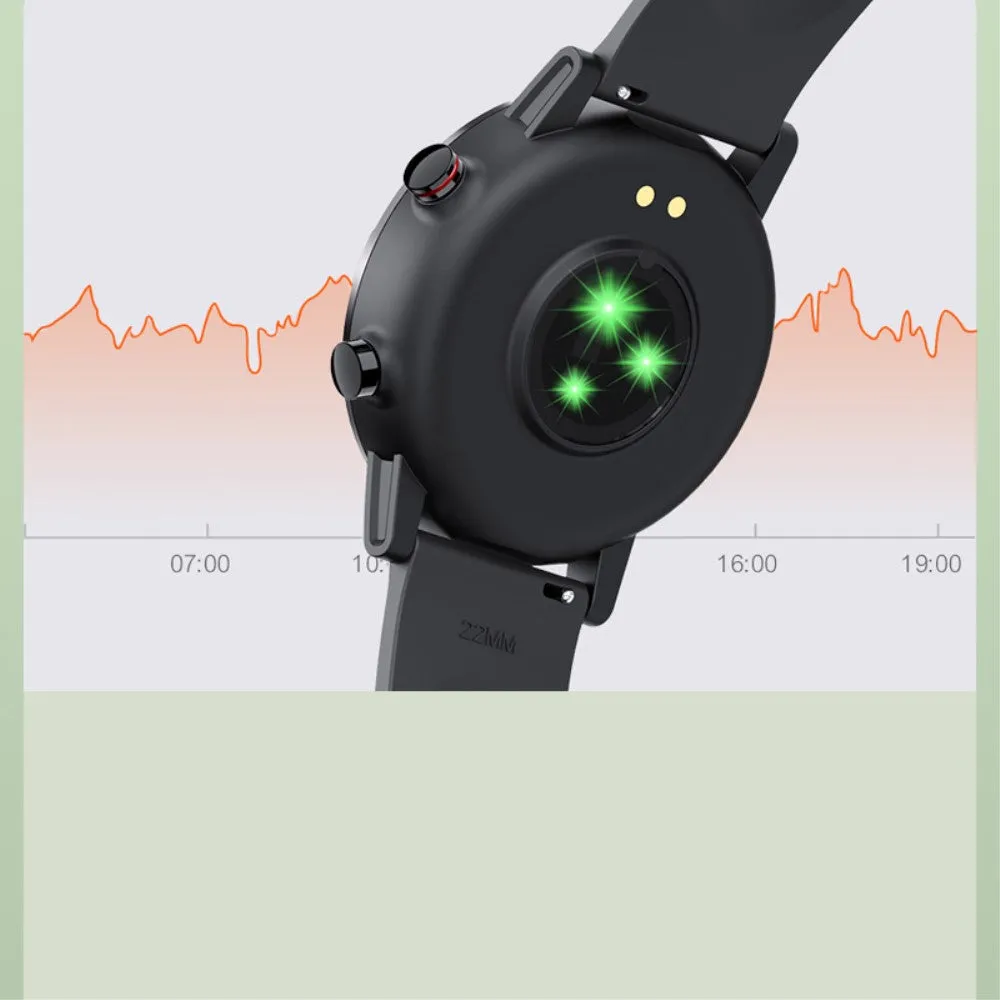 Haylou (by Xiaomi*) - RT Fitness Tracker Smart Watch with heart rate / sleep monitoring 1.28" display (IP68) - Black