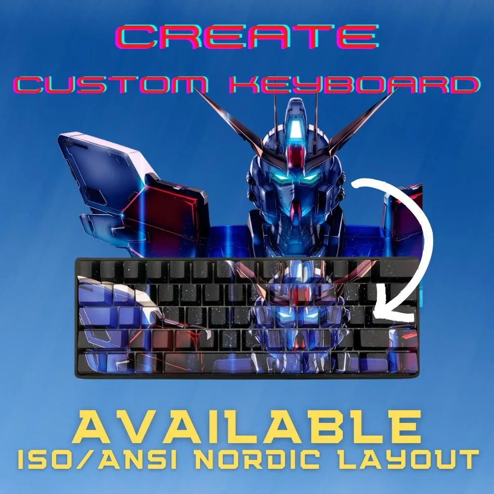 HHKB 60% Keyboard Custom Keycaps ( ANSI | 60 Keys )