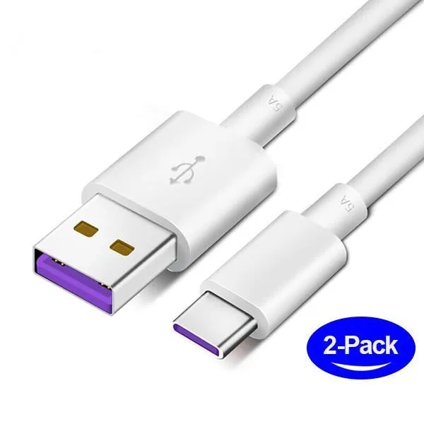 Huawei USB 5A Type C Cable  P30 P20 Pro lite Mate20 10 Pro P10 Plus lite USB 3.1 Type-C Original Supercharge Super Charger Cable