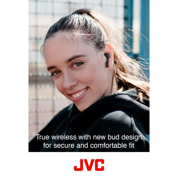 IN STOCK! JVC HA-A8TW In-Ear True Wireless Stereo Bluetooth® Earbuds with Microphone and Charging Case (White)