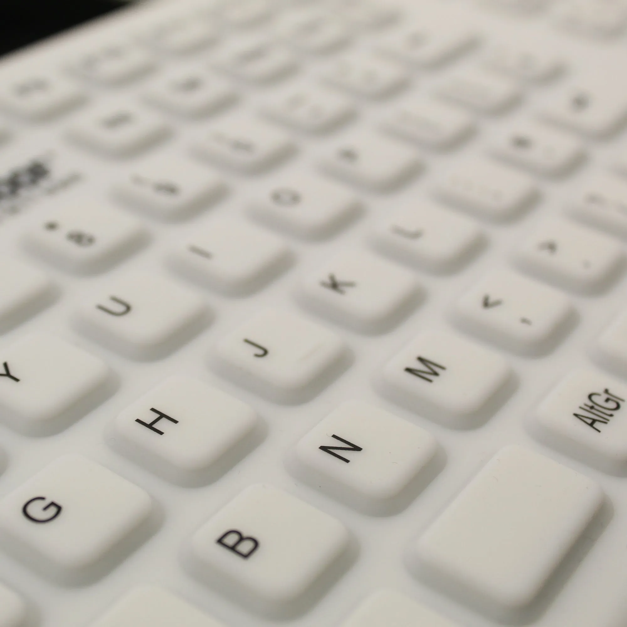 Indukey TKG-106-IP68-WHITE-USB Smart Clinical Keyboard