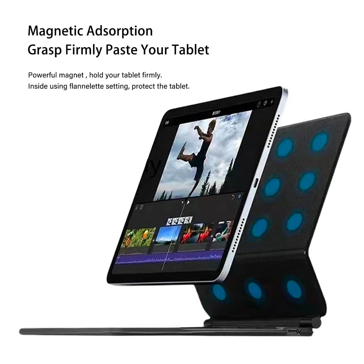 iPad Air 11" 2024 Magnetic Magic Keyboard Case with Trackpad