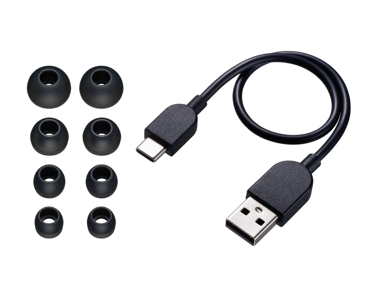JVC True Wireless Extreme Bass Earbuds Black