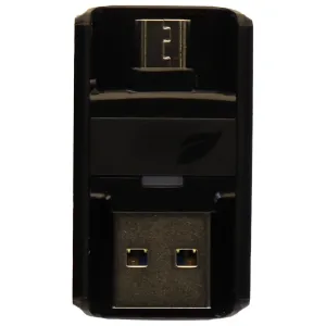 LEEF Bridge 3.0 USB Storage Flash Drive with Micro-USB Plug - Black (16GB)