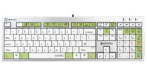 LogicKeyboard Competella Multimedia Attendant Telecom Keyboard - US English LKBU-CMA-AJPU-US LogicKeyboard Competella Multimedia Attendant Telecom Keyboard - US English LKBU-CMA-AJPU-US