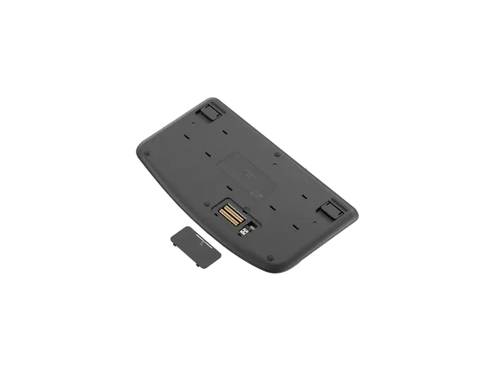 Logitech Wave Keys- A wireless ergonomic keyboard with a cushioned palm rest, for natural, feel-good typing throughout the day.