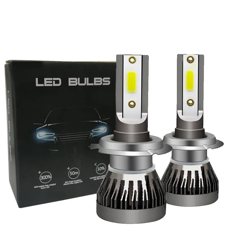M6 Compact Mini LED Bulb Kit - H7