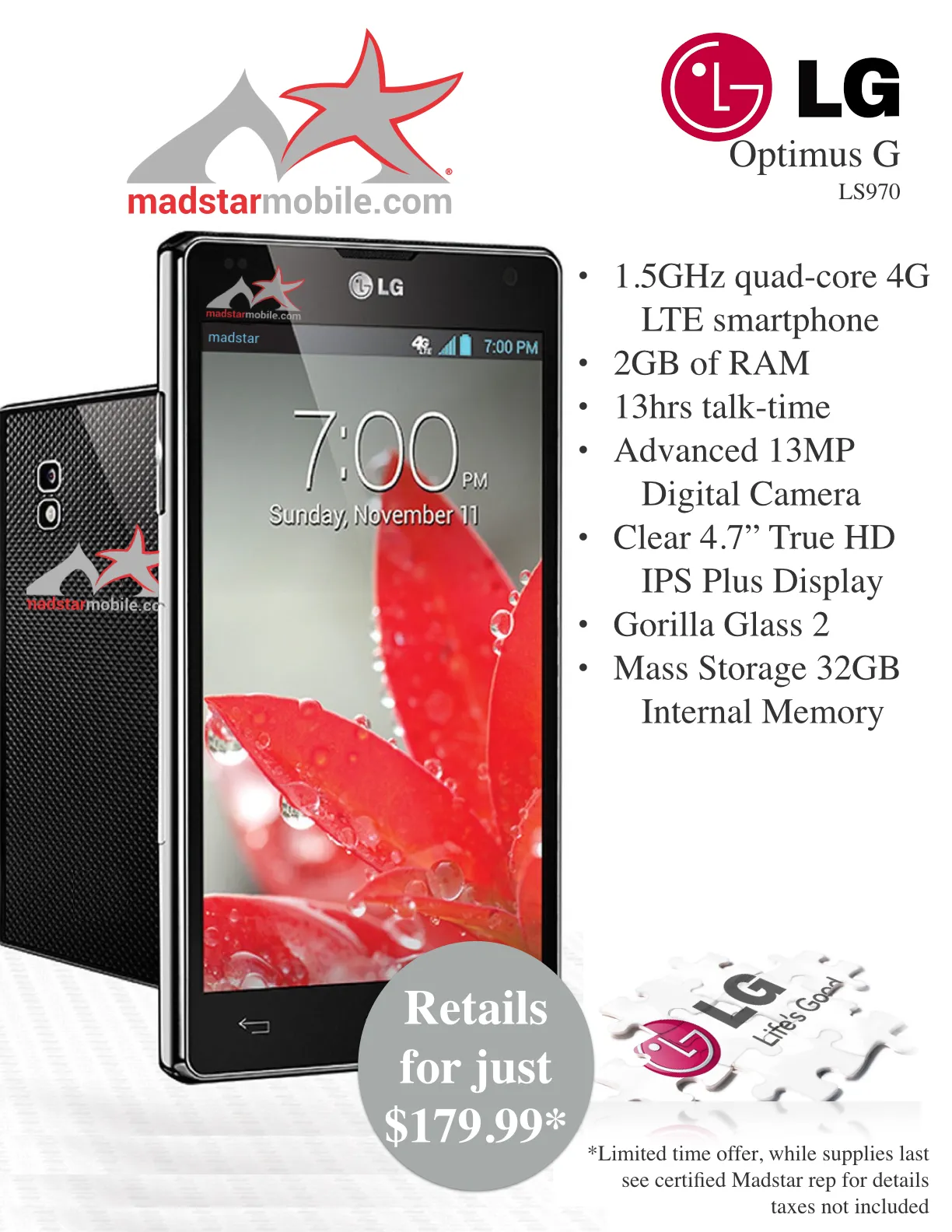Madstar Sharp Shooter (LG Optimus LS970)