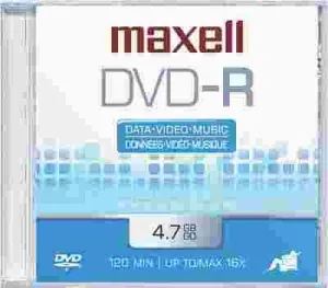 Maxell Dvd-R Disc 4.7Gb 16X