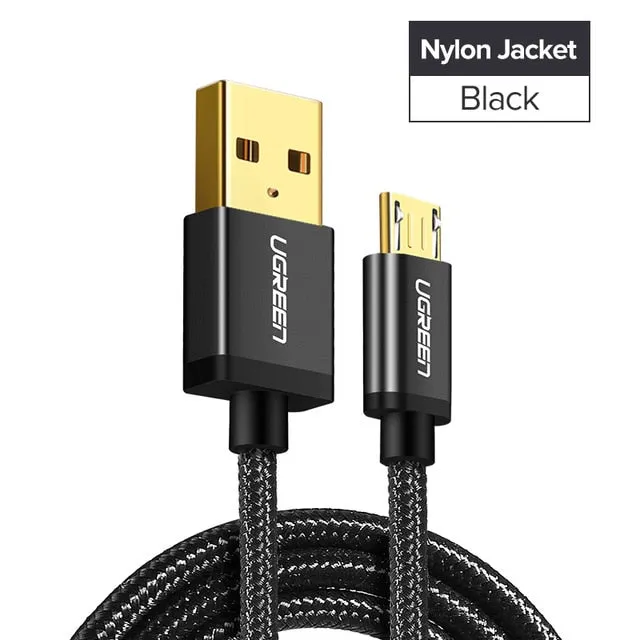 Micro USB Cable 2.4A Phone Fast USB Charge Cable for Xiaomi Redmi Note5 Micro USB Charger Data Cable for Samsung USB Cord