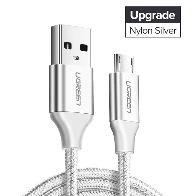 Micro USB Cable 2.4A Phone Fast USB Charge Cable for Xiaomi Redmi Note5 Micro USB Charger Data Cable for Samsung USB Cord