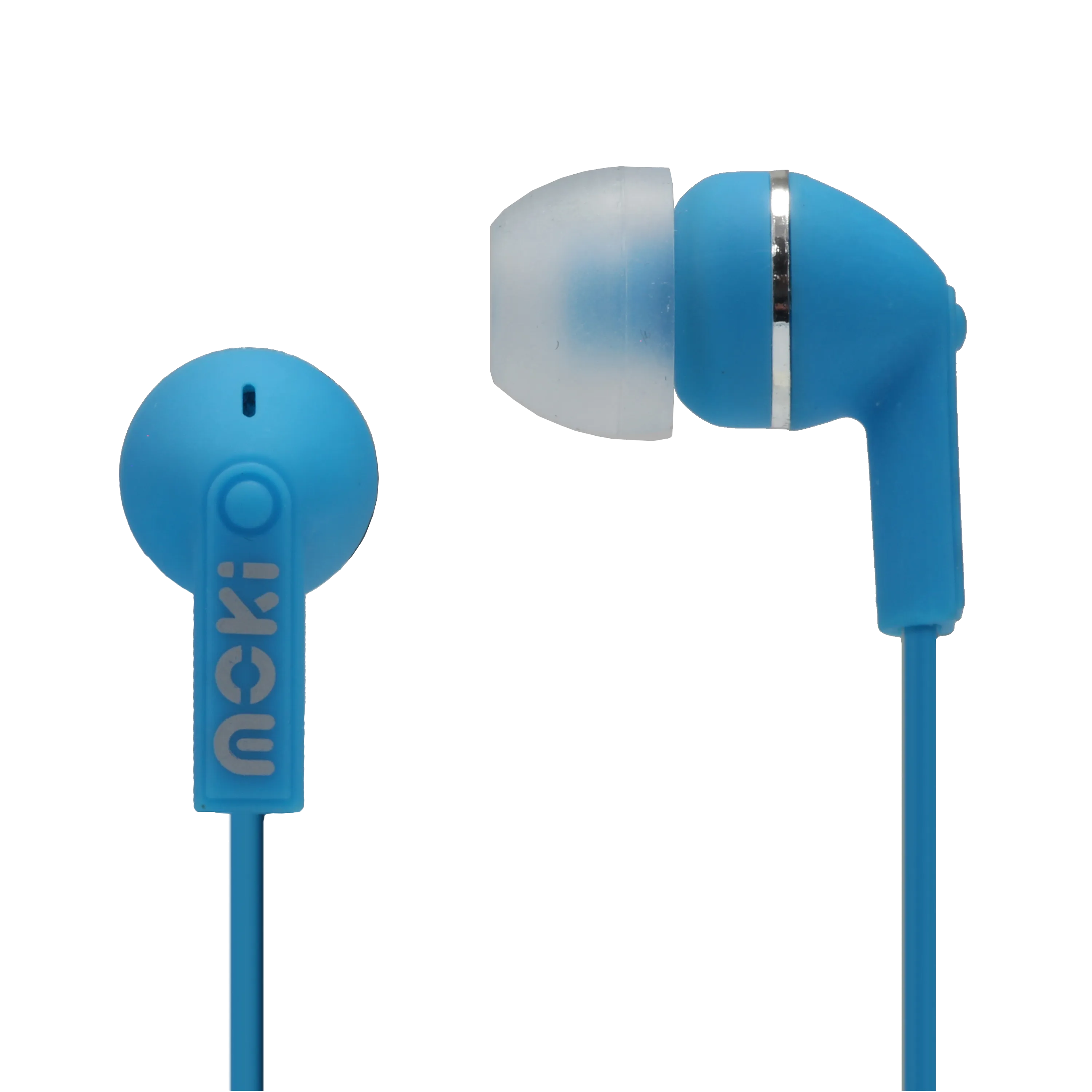 Moki Dots Noise Isolation Earbuds - Blue