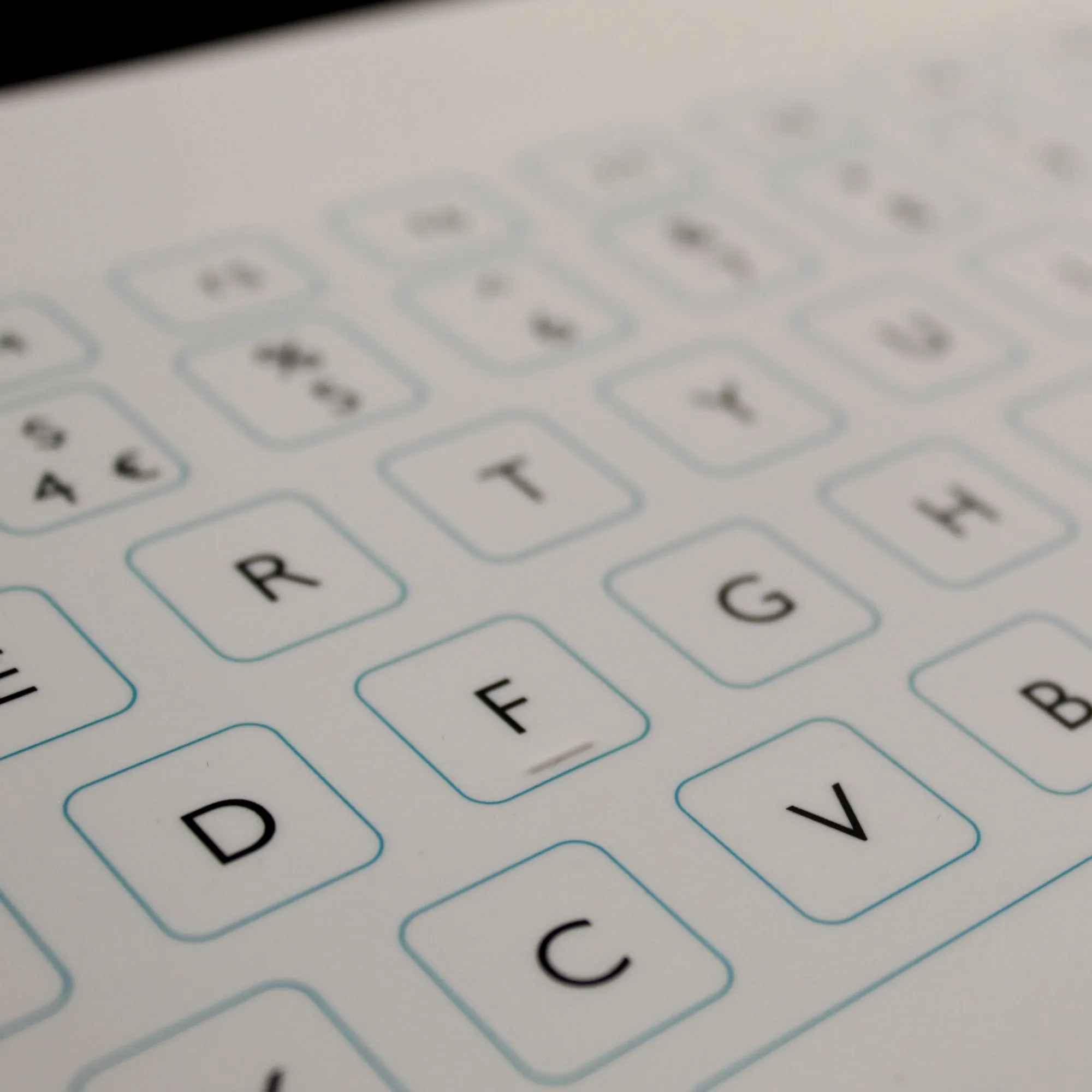 Purekeys Wireless Compact Medical Keyboard - IP66 with Tactile Feedback