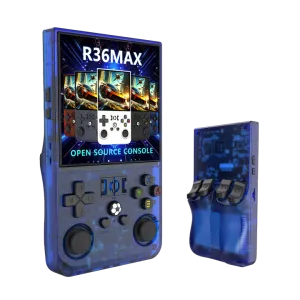 R36 Max Handheld Retro Game Console-وحدة تحكم ألعاب