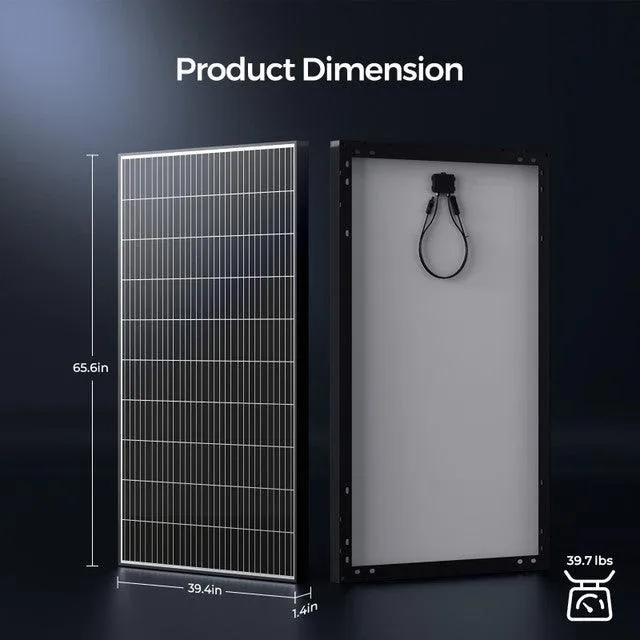 Renogy 320 Watt Monocrystalline Solar Panels