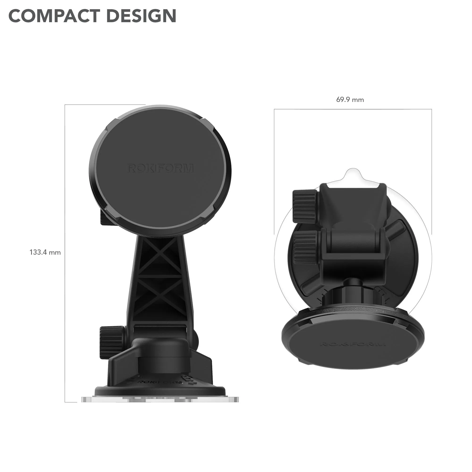 Rokform Magnetic Windshield Suction Mount
