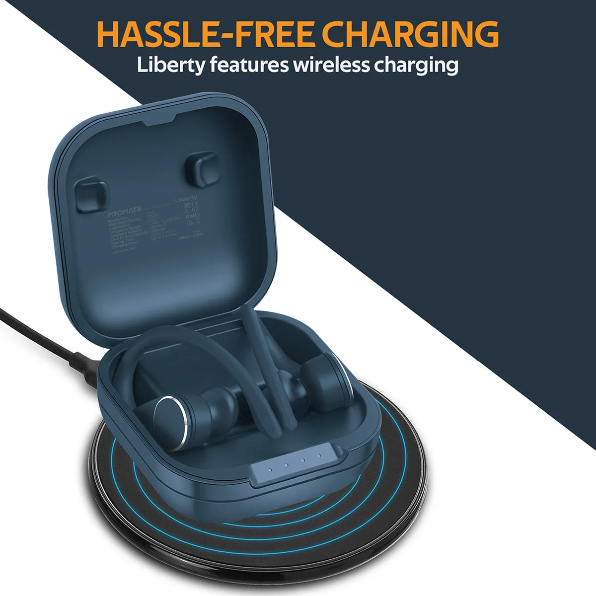 Smart Sporty TWS Earbuds with IntelliTap