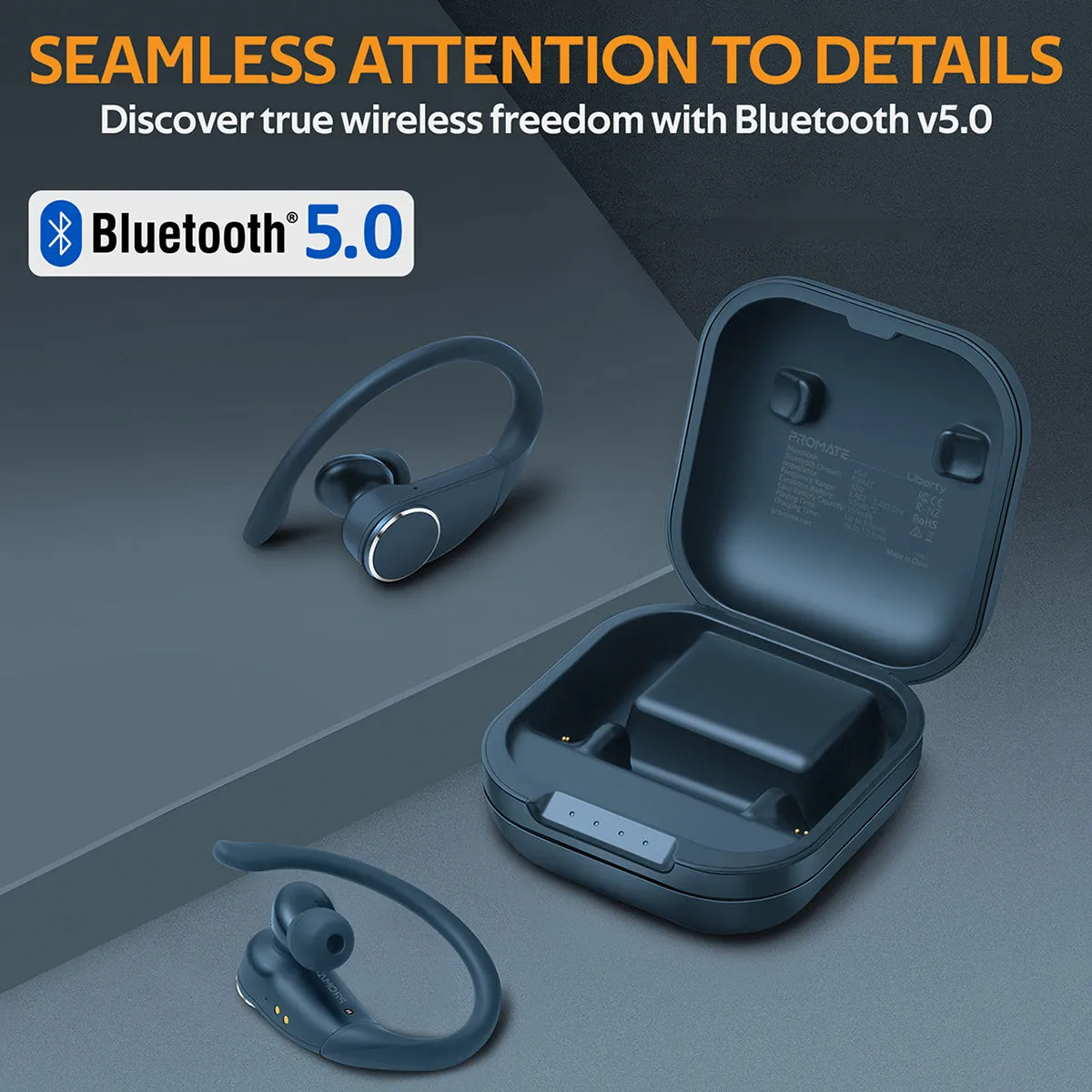 Smart Sporty TWS Earbuds with IntelliTap