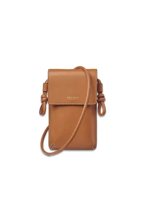 Smooth Tan Ella Phone Pouch
