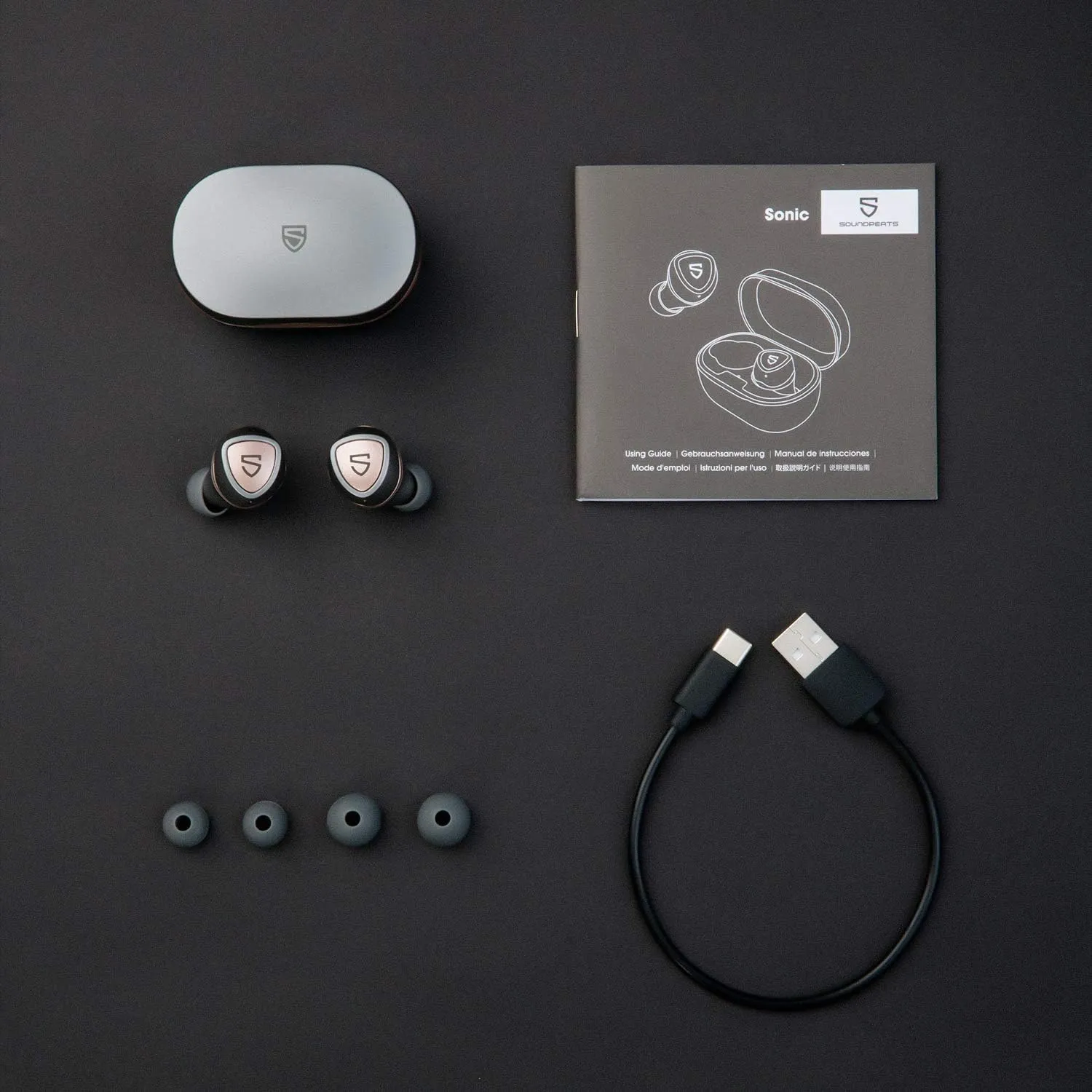 SoundPEATS Sonic Wireless Earbuds with QCC3040, Bluetooth V5.2