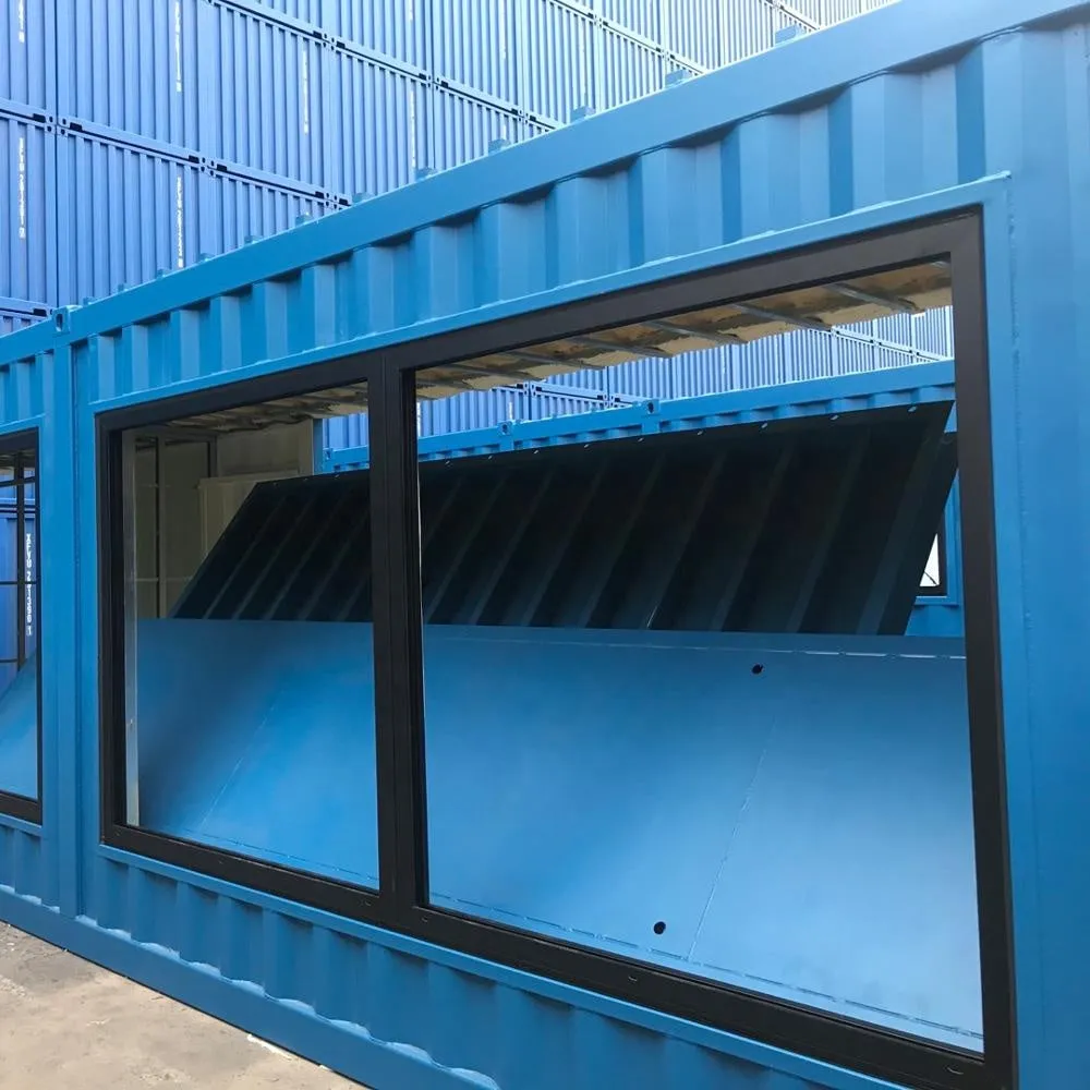 Superhouse Canada market use thermal break windows for container house