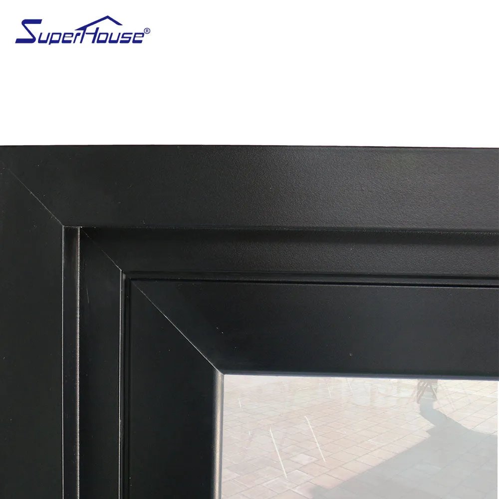 Superhouse Thermal break aluminum glass large window design for balcony