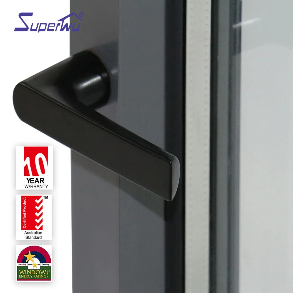 Superwu AU/NZ/USA Standard Flexible Easy thermal break triple glazed tilt and turn windows