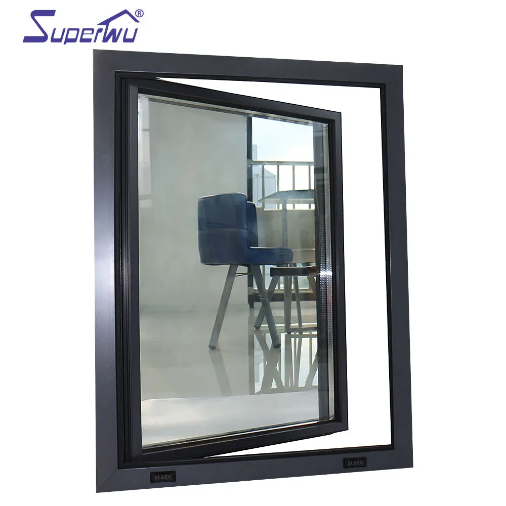 Superwu AU/NZ/USA Standard Flexible Easy thermal break triple glazed tilt and turn windows