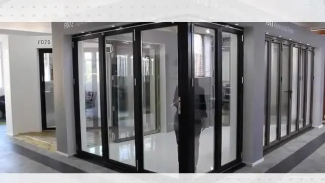 Superwu thermal break alu double glazing fold window