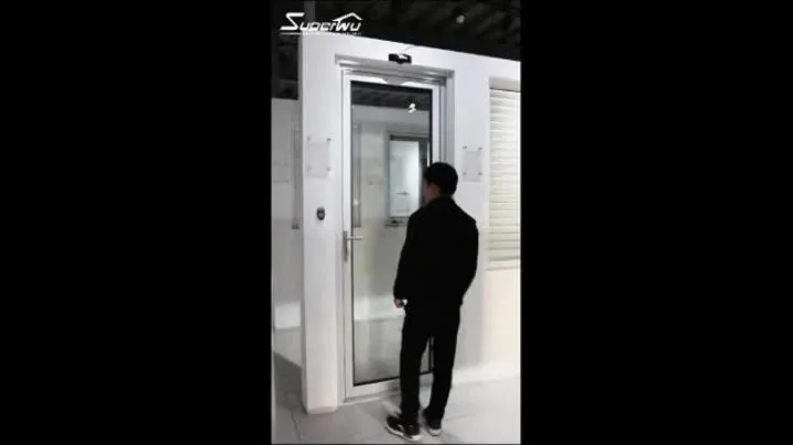 Superwu Thermal break double glazed Aluminum tilt and turn window modern window