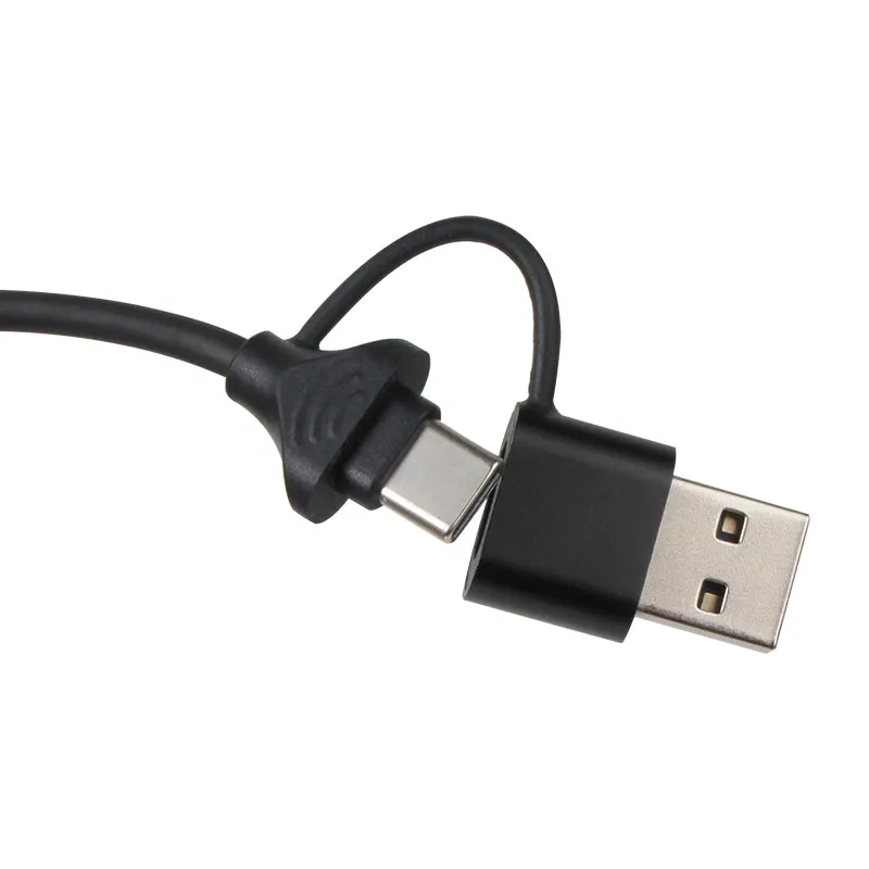 Usb A/Usb C 2-In-1 Connector Cable Hu-12