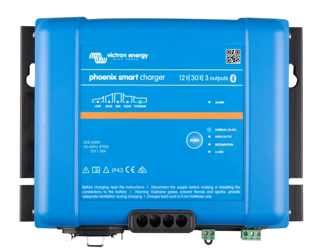 VICTRON PHOENIX SMART IP43 24/16 CHARGER 230V *INCLUDES MAINS CORD AU/NZ