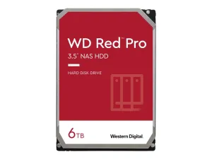 Wd Hard Drive Red Pro - 6 Tb - 3.5" - Sata 6 Gb/S