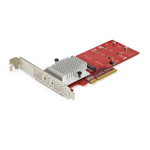 X8 Dual M.2 Pcie Ssd Adapter